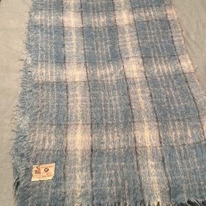 Vintage Glen Cree 100% Mohair Throw